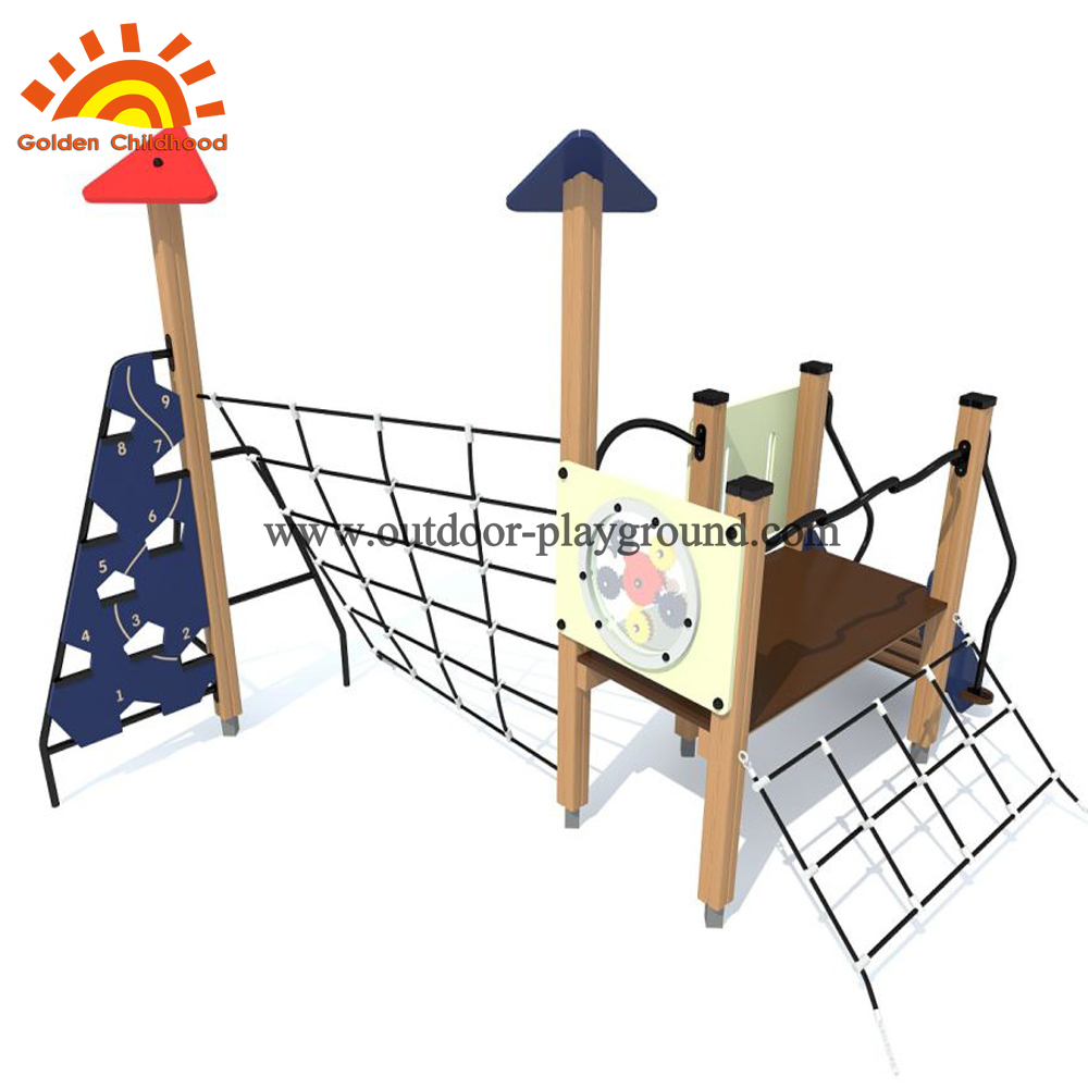 outdoor playground climb net