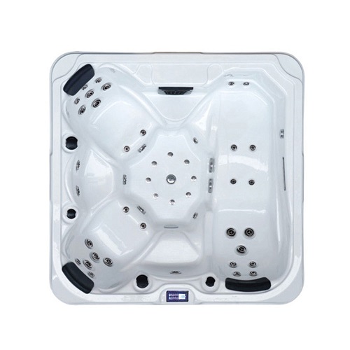 High quality H-5315 3seat backyard massage hydropool therapy hot-tub surfing and bubble nuzzle bathtub