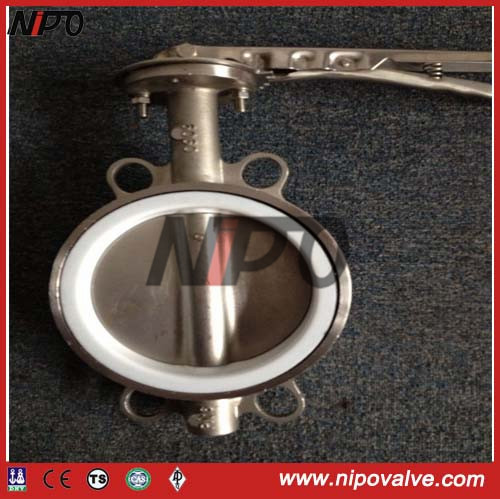 Cast Iron Wafer Type Butterfly Valve