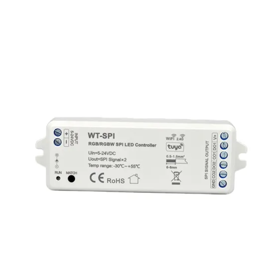 WT-SPI Model Controller for Addressable RGB/RGBW LED Strip Light with Remote Control