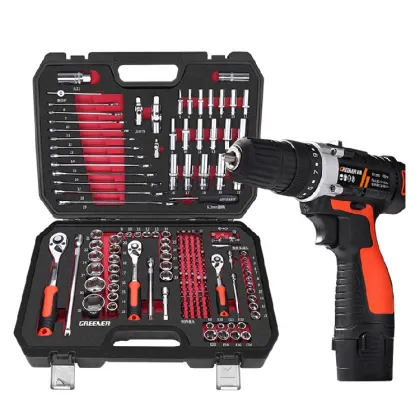 Conjunto De Ferramentas Manual Conjunto De Ferramentas De Chave Inglesa" can be simplified and translated to English as "Manual Tool Set English Key Socket Set". 

A suitable title for a search engine could be:

"English Key Socket Manual Tool Set" 

This
