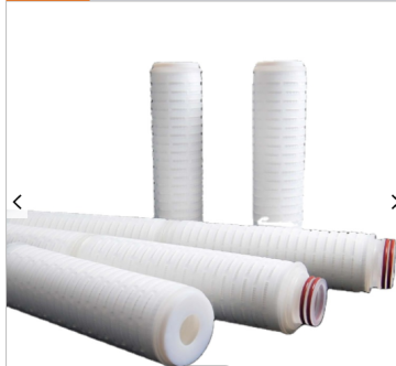 final filtration sterilizing grade 0.22 micron PES/PTFE/PVDF pleated filter cartridge for mineral water medical filter