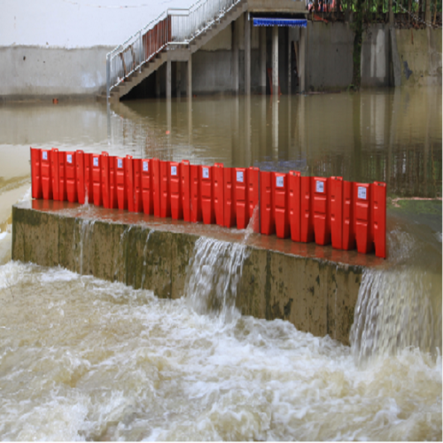 Anti flood defense water high efficient flood barrier