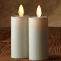 Ivory flytta Wick luminara votive ljus set