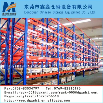 Industail cold storage heavy duty pallet racking shelf