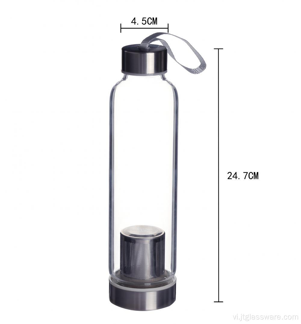 Chai nước thủy tinh borosilicate / Cốc du lịch