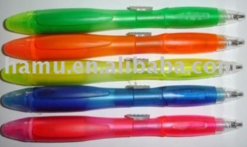 Good design colorful ballpen with highlighter , highlighter pen with ballpen
