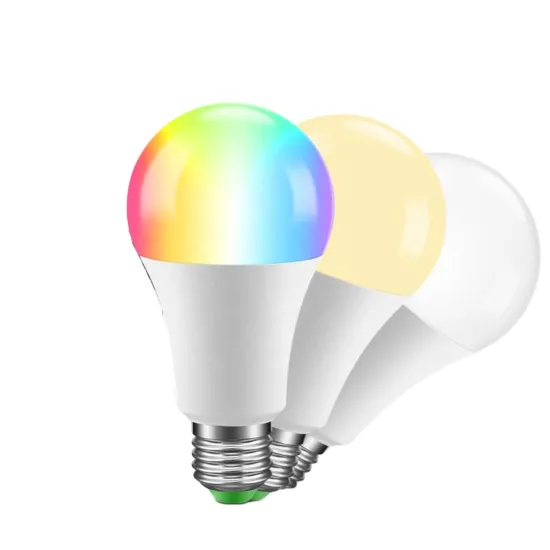 Smart Life E27 LED Bulb: Voice-Controlled, Music-Synced with Alexa, Google Assistant, and Tuya App