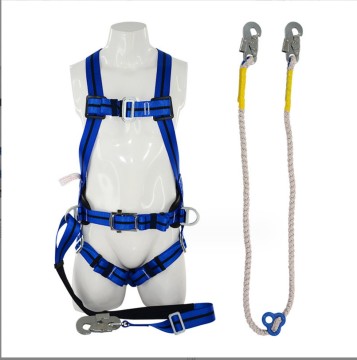 High Temperature Resistant Aramid Electrician Safety Harness for Aerial Construction Work