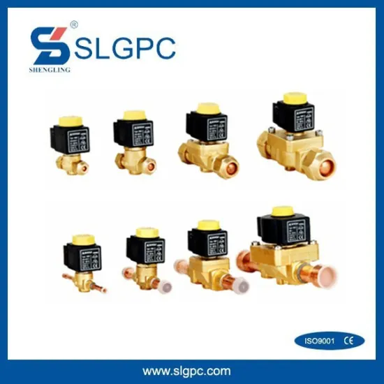 Valve 24VAC for refrigerant media R410A refrigeration solenoid valve