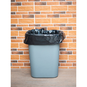 Big Size Black Plastic Wastebasket Bags