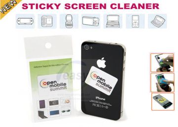 Laptop / Cell Phone / Jewelry Sticky Screen Cleaner With Logo Customized