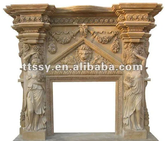 TTS Sandstone Fireplace