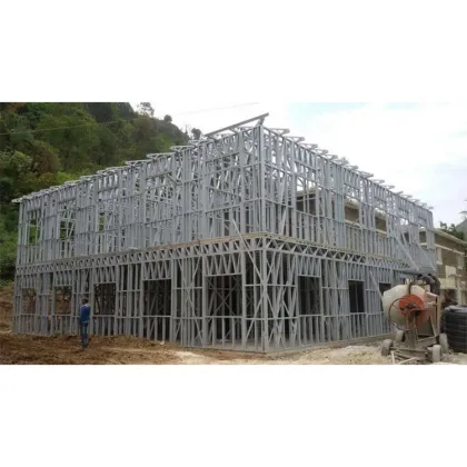 Prefab Metal Light Steel Structure High-Rise Multi-Residential Apartments
