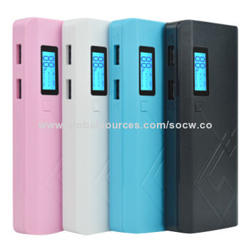 Best Selling Power Banks for Phones with LCD Screen, LED Flashlight and Dual USB Ports