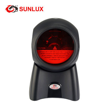 1D Tabel Laser Memperbaiki Mount Desktop Barcode Scanner