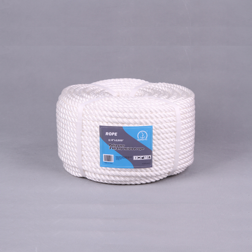 De polyester 3 streng touw