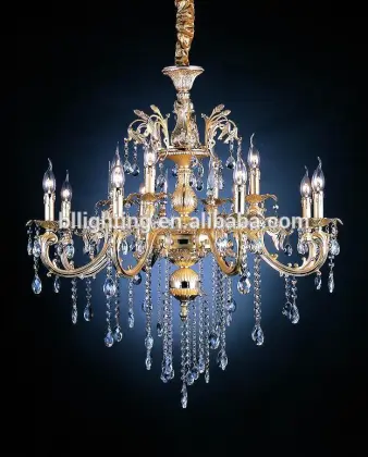 Fancy k9 crystal lounge lights hanging lamps living room