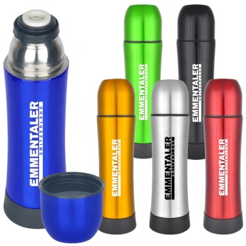 BPA-Free 500ml Double Wall Insulated Stainless Steel Flask for Camping