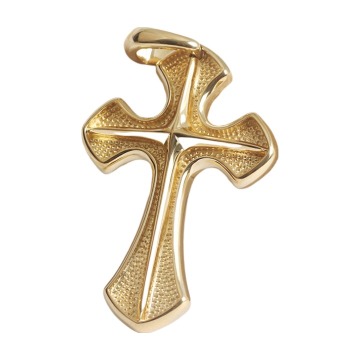 Unisex Gold Plated Pendants & 925 Sterling Silver Cross Pendant - Factory Customization