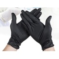 Guantes de nitrilo domésticos desechables negros