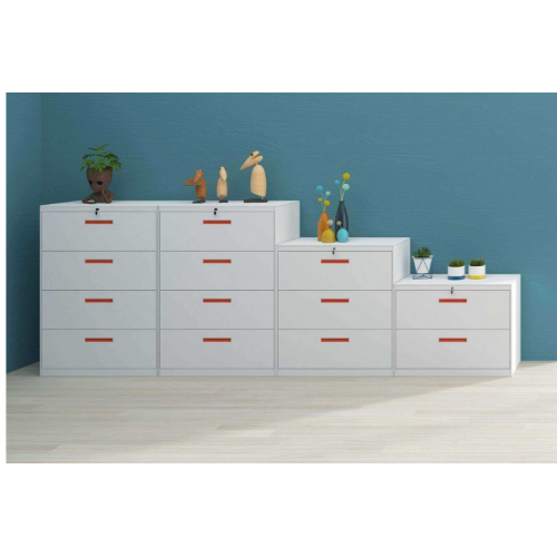 Durable 3 Drawer Metal Lateral Filing Cabinet