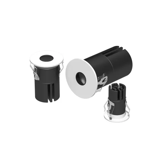 Trim Mini Recessed Fixed Spring LED Spot Light Small 25mm Cut-out for Ceiling Cabinet Lighting