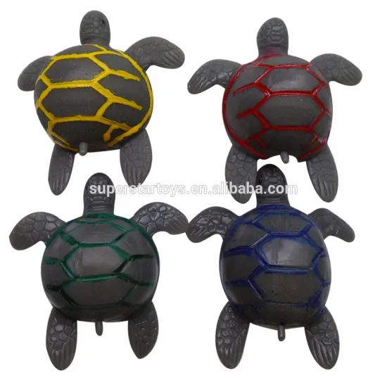 51601206-4 splat turtle rubber ball squisy water ball