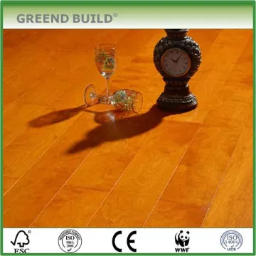 Golden maple soild wood flooring