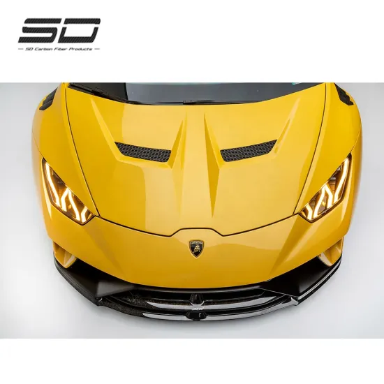 High Quality Dry Carbon Fiber Body Kit - Forged/Twill Carbon Engine Hood Bonnet for Lamborghini Huracan LP580/LP610