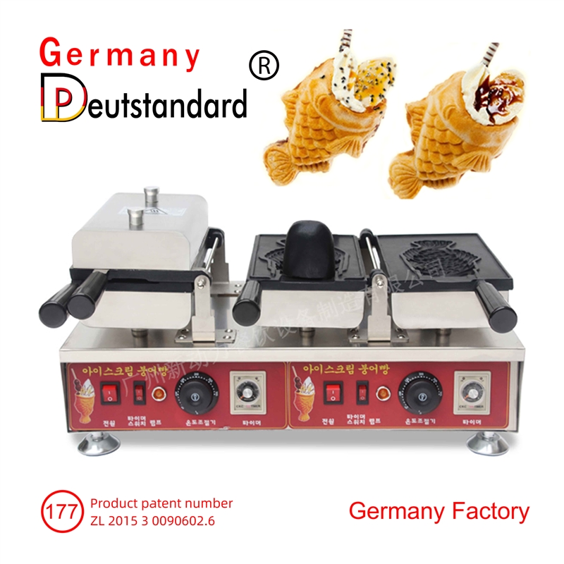 Edelstahl-Eis Taiyaki-Maschine NP-177