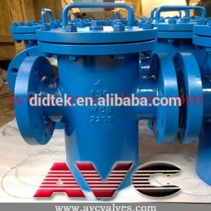 AVC Cast Steel Basket Strainer