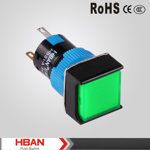 Plastic Electrical Momentary Switch 16mm with CE RoHS