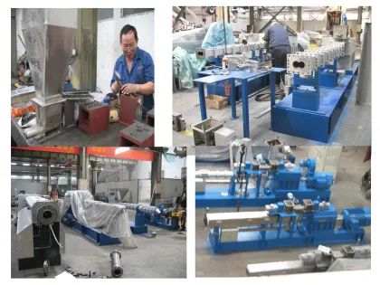 china nanjing twin screw extruder/compounding machine