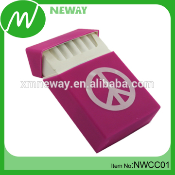 Hot Square Rubber Cigarette Pack