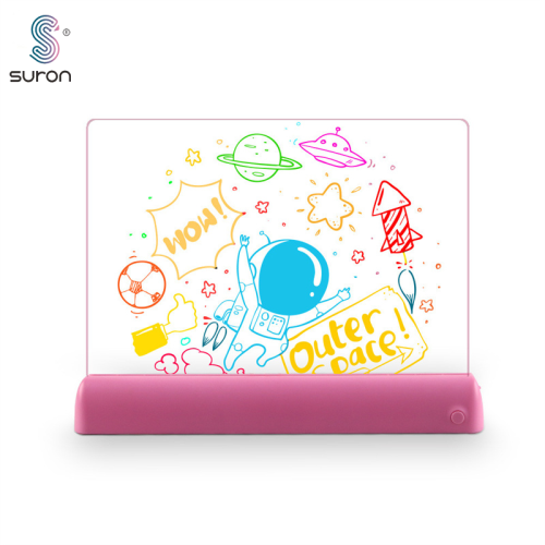 Suron Kids Magic Light Up Drawing Board Education