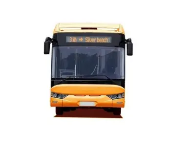 Pure electric city bus
