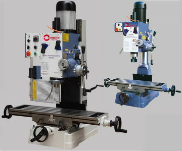 Auto Feeding Geared Heard Europ Style Drilling and Milling Machine