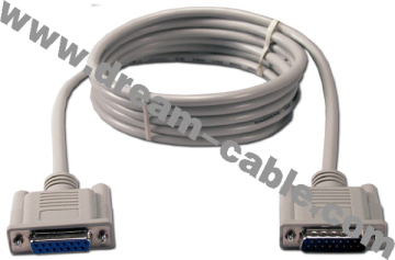Db15 Male to Female Extension Cable (YTX177)
