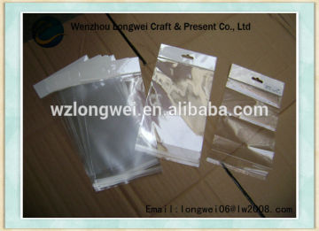 clear recycled opp plastic bag/opp bag packing/polybag