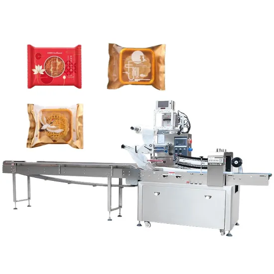 CE Approved RONGJUN RJW600 Automatic Horizontal Cookie Packager for Food Packaging