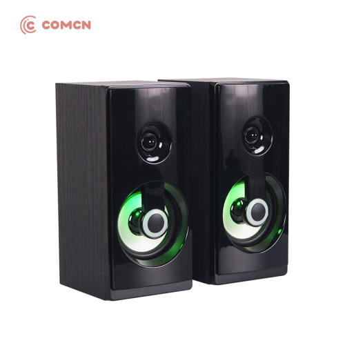 Wooden Speakers Use mobile phone as pc speakers Factory
