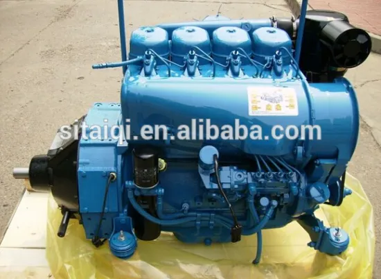 4cylinder air cooled Beinei Deutz diesel engine F4L912 for Construction machinery