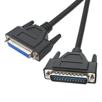 DB25 Jack to DB25 Plug D-Sub 25Pin Cable
