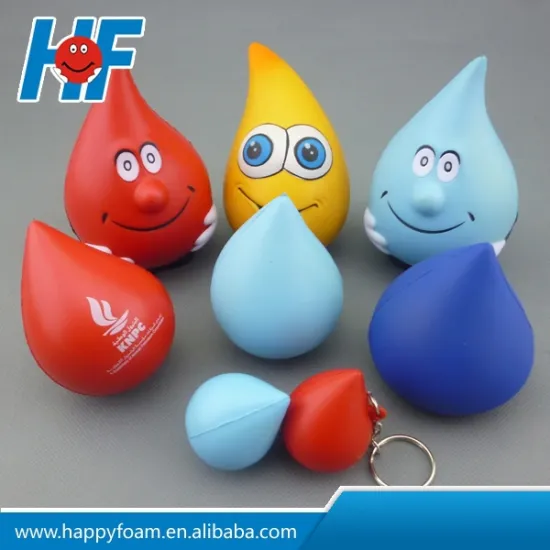 Pu material promotional gifts pu Small foam red ball