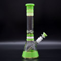 Green transparent glass hookah