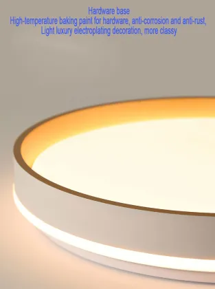 Modern Wooden Ultra-Thin Ceiling Lamp for Home