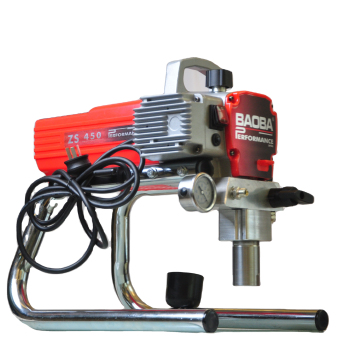 Pulvérisateur de peinture haute puissance: 450 pulvérisateur de mastic de peinture sans air électrique et machine imperméable
