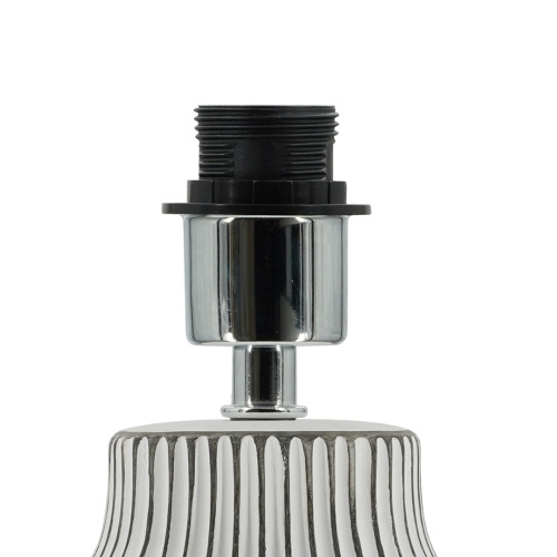 Candeeiro de mesa contemporâneo em cerâmica para interior com design geométrico