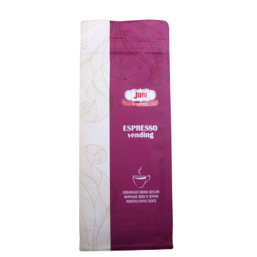 Laminert blokk bunn 2 oz folie kaffeposer engros